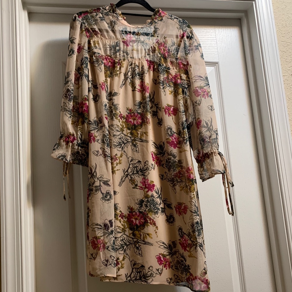 Express floral dress